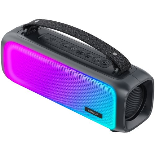 Speaker bluetooth with radio SSS 3000 KIDS 16W, LED panel pārnēsājamais skaļrunis