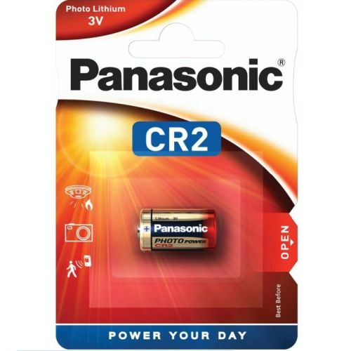 Panasonic CR2 BLISTERA IEPAKOJUMA 1GB. Baterija