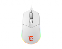 MSI | Clutch GM11 | Optical | Gaming Mouse | White | Yes Datora pele