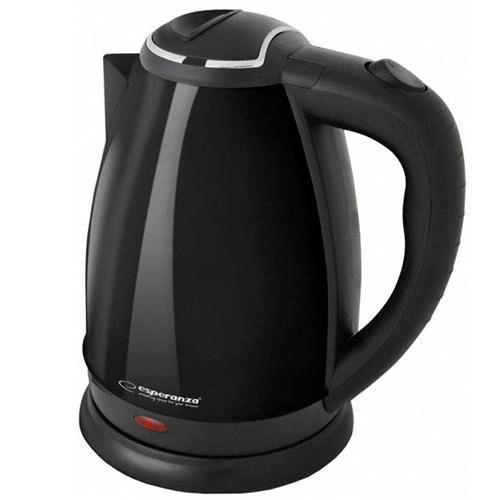 Esperanza EKK113K Electric kettle 1.8 L Black Elektriskā Tējkanna