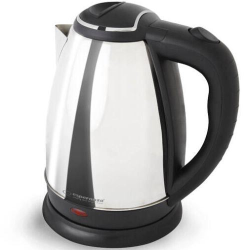 Esperanza EKK104S Electric kettle 1.8 L 2200 W Silver Elektriskā Tējkanna