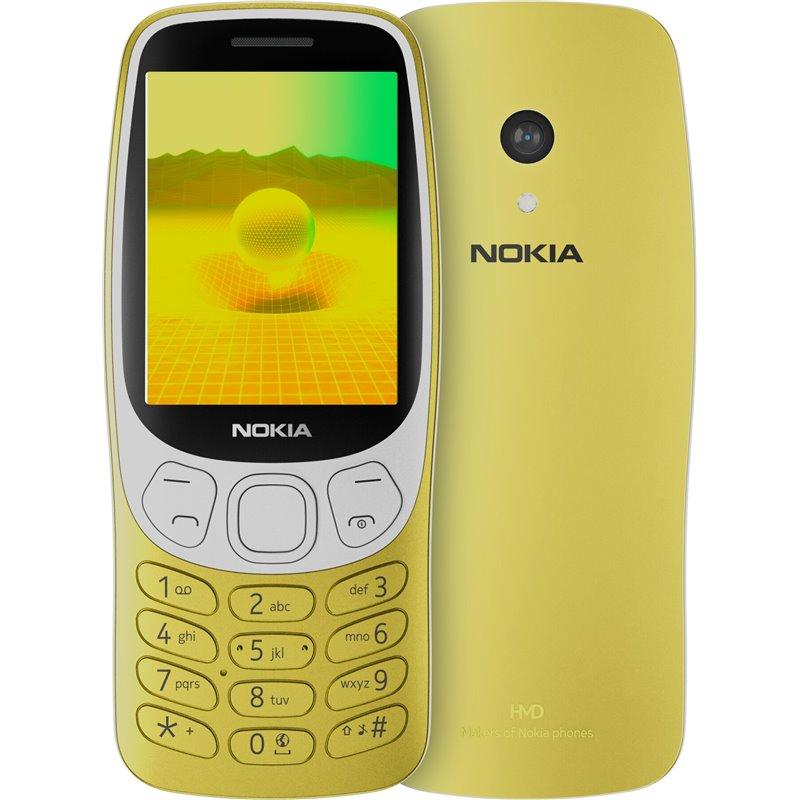 NOKIA 3210 (2024) DS 4G YELLOW GOLD 6438409094612 (6438409094612) Mobilais Telefons