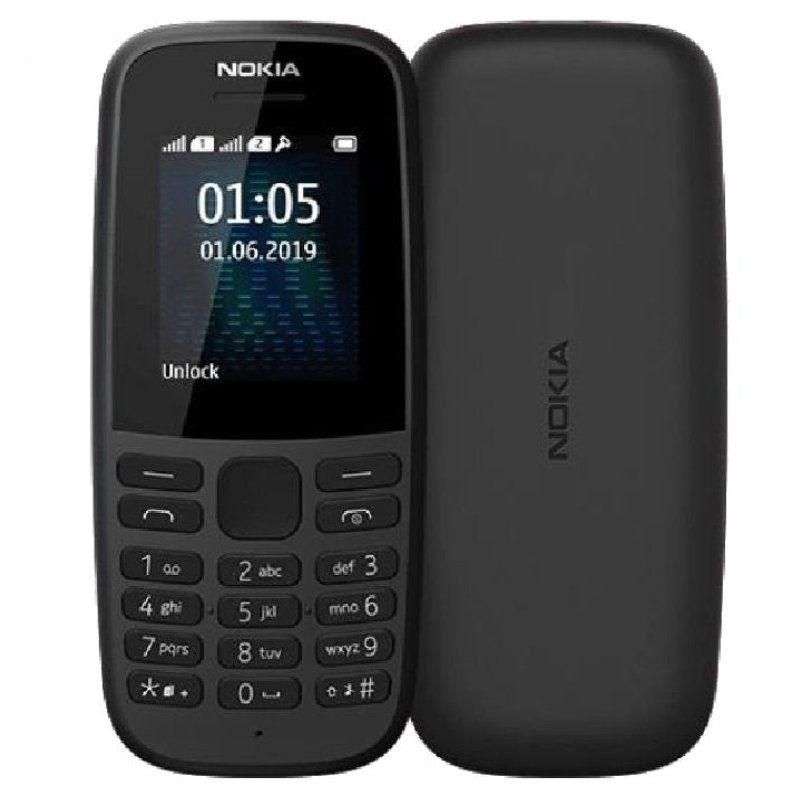 Nokia 105 4th edition Black Mobilais Telefons