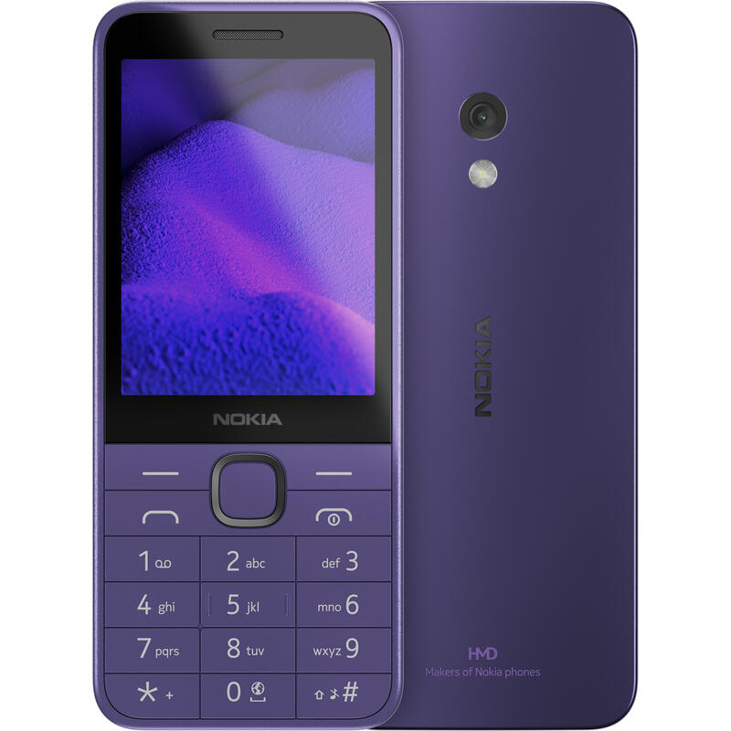 NOKIA 235 DS 4G PURPLE 6438409094599 (6438409094599) Mobilais Telefons