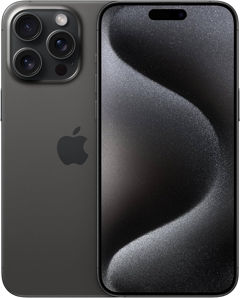 APPLE IPHONE 15 PRO MAX 512GB BLACK TITANIUM MU7C3ZD/A 0195949048975 (0195949048975) Mobilais Telefons