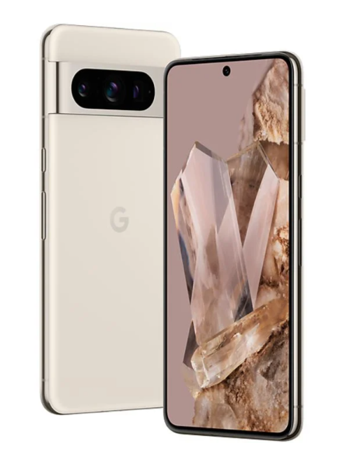 Google Pixel 8 Pro 5G 12GB/128GB Porcelain White Mobilais Telefons