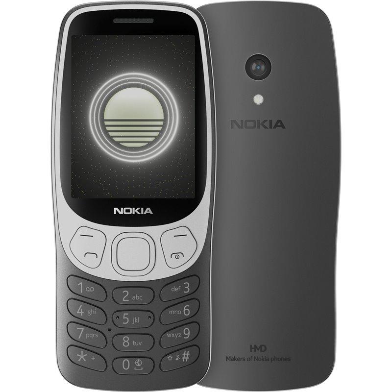 NOKIA 3210 (2024) DS 4G GRUNGE BLACK 6438409094605 (6438409094605) Mobilais Telefons