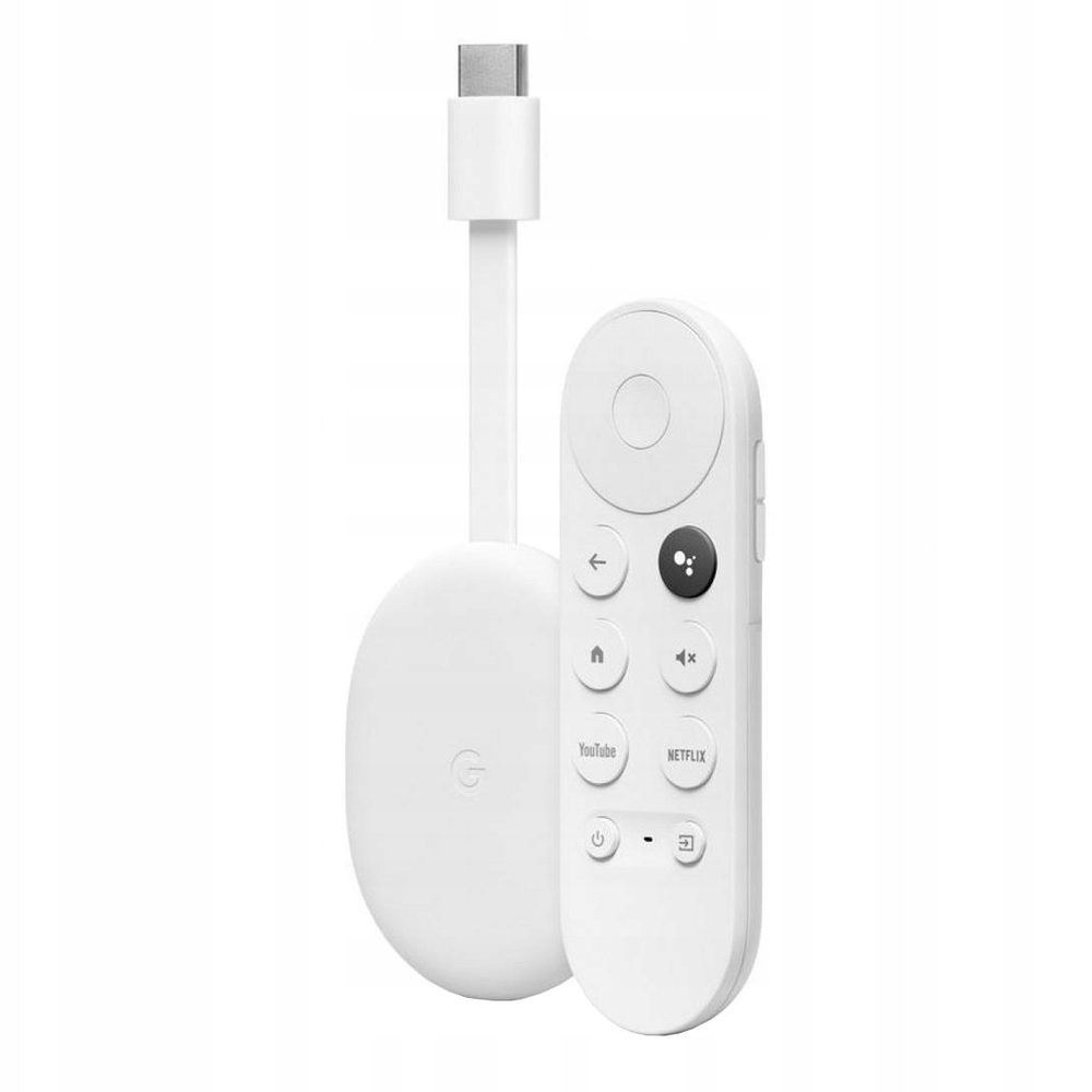 Google Chromecast with Google TV White multimēdiju atskaņotājs