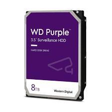WD Purple 8TB SATA 6Gb/s CE 3.5inch cietais disks