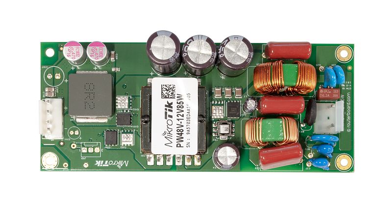 MikroTik ±48V Open frame Power supply  with 12V 7A output, for new datortīklu aksesuārs