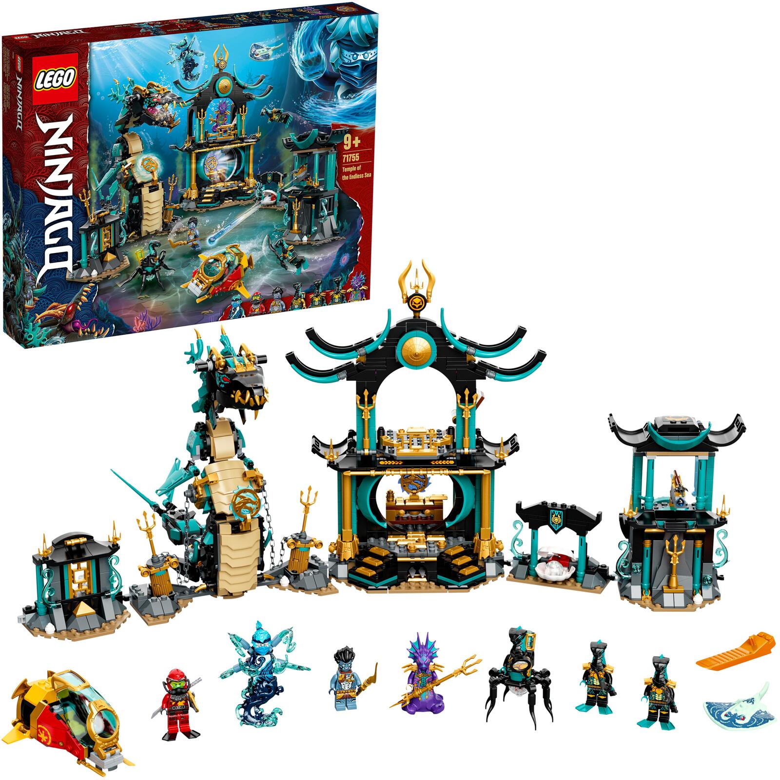 LEGO Ninjago 71755 Temple of the Endless sea LEGO konstruktors