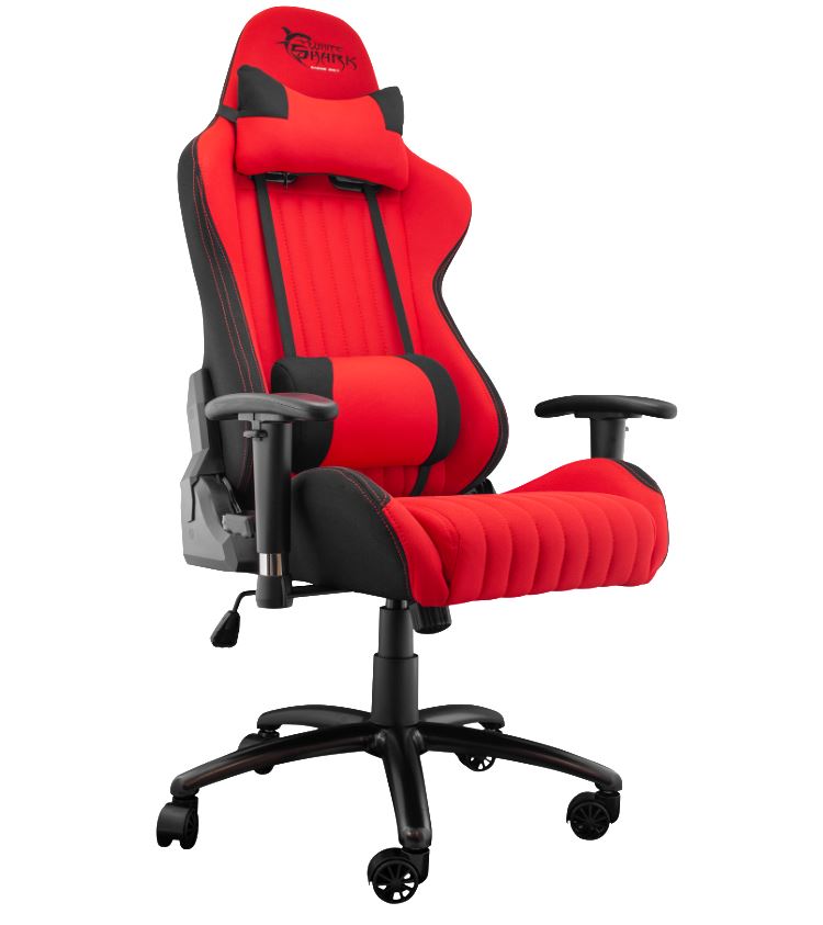 White Shark Gaming Chair Red Devil Y-2635 Black/Red 0616320538804 datorkrēsls, spēļukrēsls