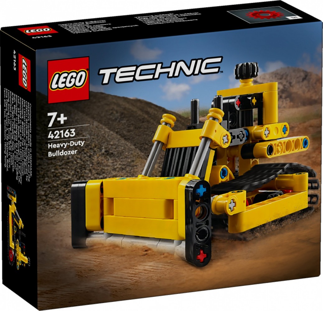 LEGO Technic 42163 Heavy-Duty Bulldozer LEGO konstruktors