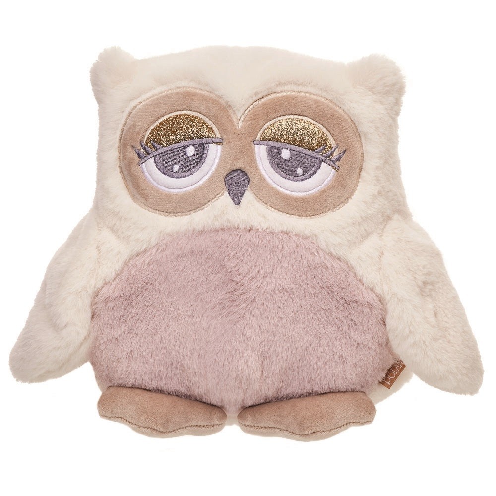 Mascot Owl Abby 23 cm cream-pink 14068 (5901703122875)