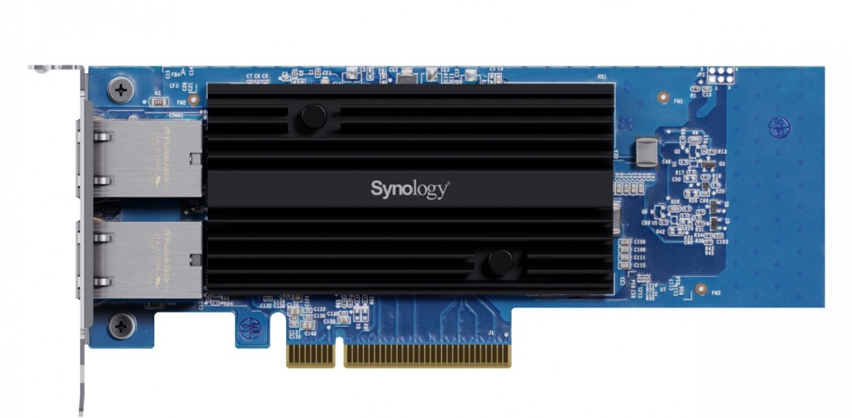 SYNOLOGY E10G30-T2 Dual Port-10GbE Adptr piederumi cietajiem diskiem HDD