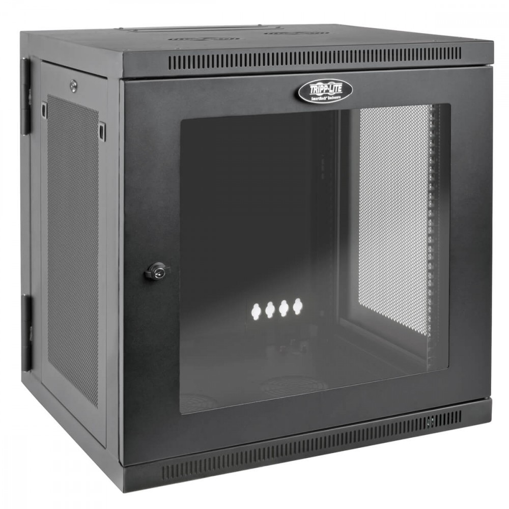 SmartRack 12U UPS-Depth Wall-Mount Small Rack Enclosure SRW12USDPG