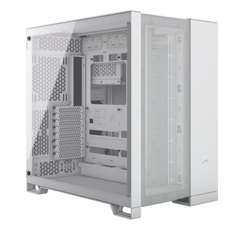 Case Corsair 6500D Airflow Midi TG white Datora korpuss