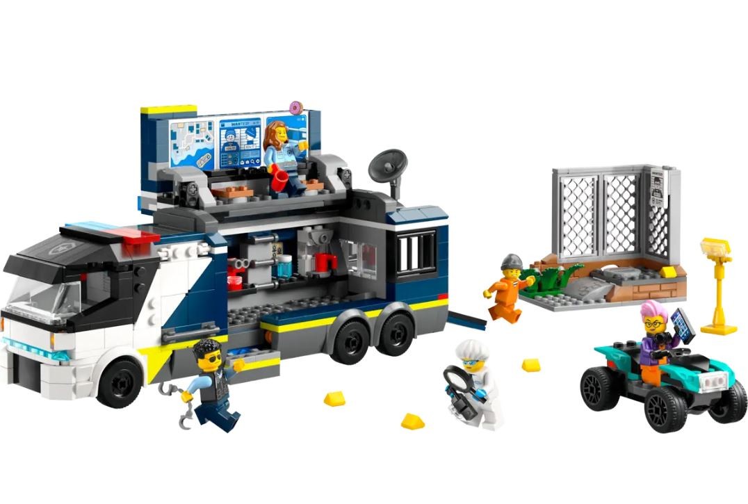 LEGO City 60418 Police Mobile Crime Lab Truck LEGO konstruktors