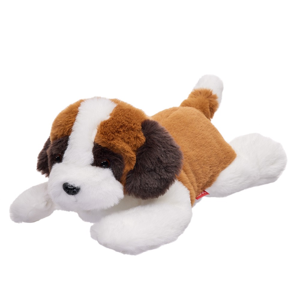 Mascot Saint Bernard dog lying 35 cm 14077 (5901703122967)