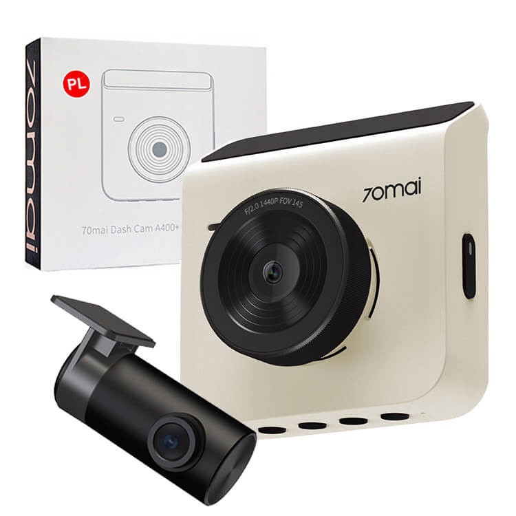 Dash Cam A400+rear cam RC09 White AS7MIVA400RC09W (6971669781057) videoreģistrātors