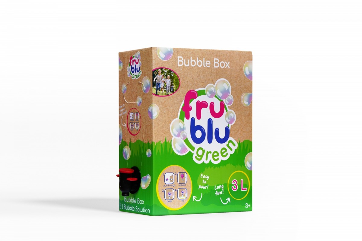 Soap bubble liquid Fru Blu Bubble Box with tap 3l DKF0398 (5904754603980)
