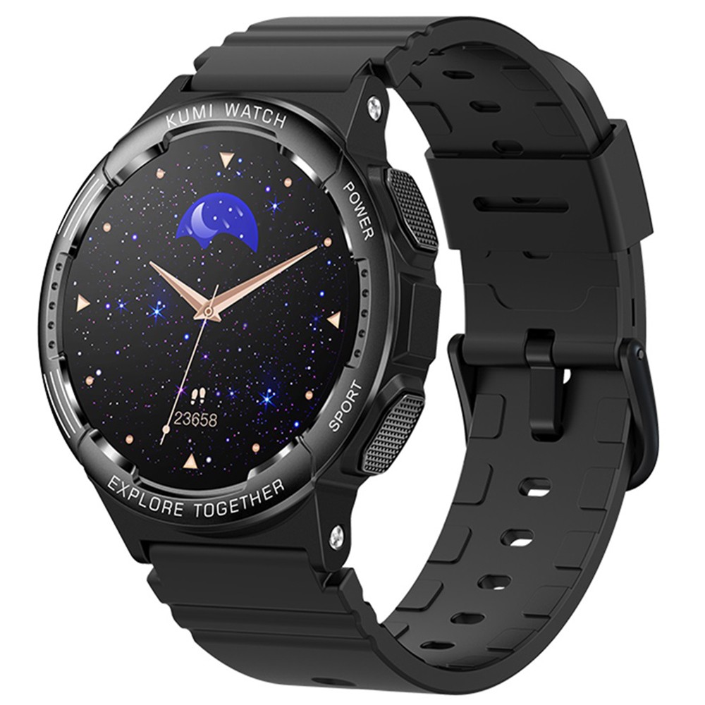 Smartwatch Kumi K6 black (black) aksesuārs mobilajiem telefoniem