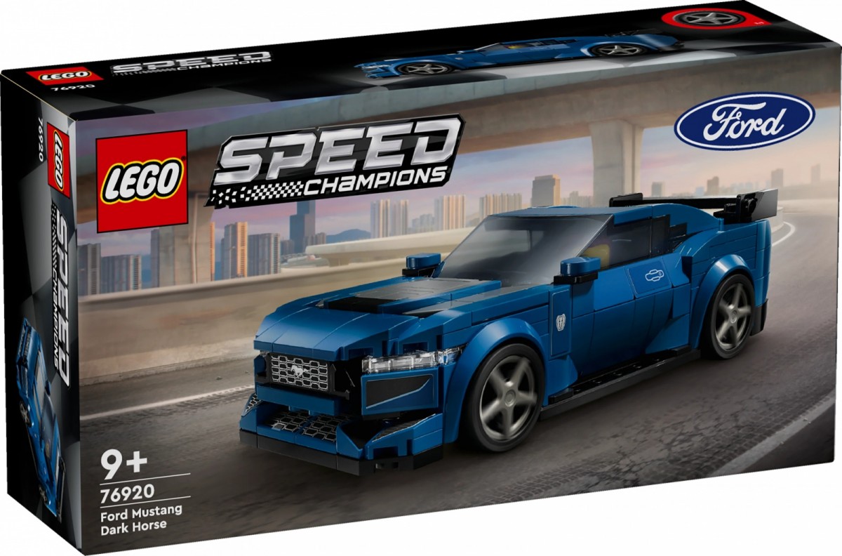 Blocks Speed Champions 76920 Ford Mustang Dark Horse Sports Car 76920 (5702017583730) konstruktors