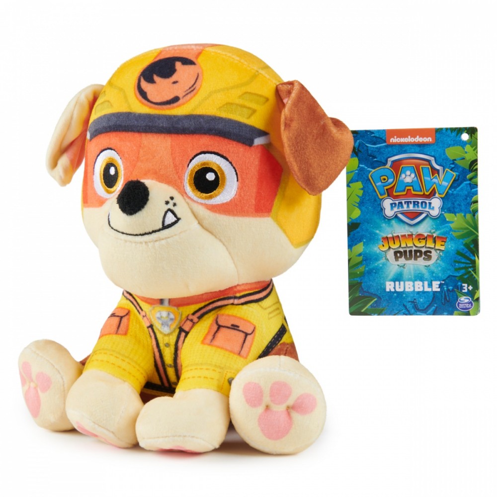 Plush toy Paw Patrol Jungle Pups Rubble 6068230/20144251 (5903076514653)