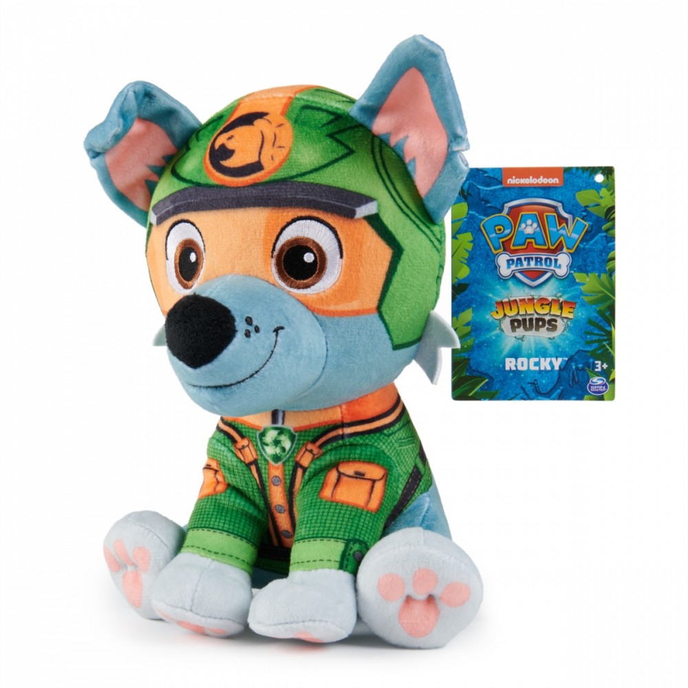 Plush toy Paw Patrol Jungle Pups Rocky 6068230/20144250 (5903076514646)