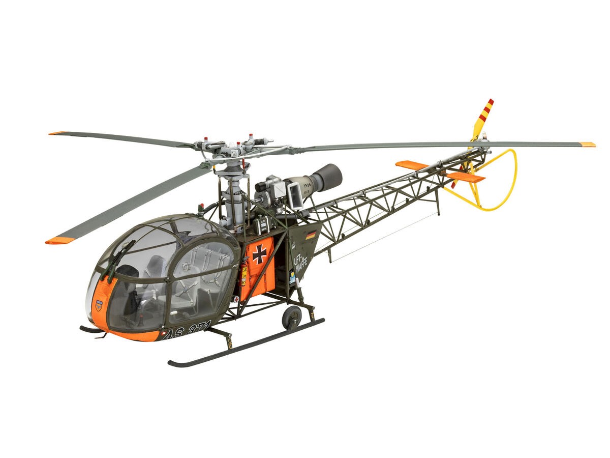 Plastic model Helicopter Alouette II 1/32 03804 (4009803903804) Rotaļu auto un modeļi