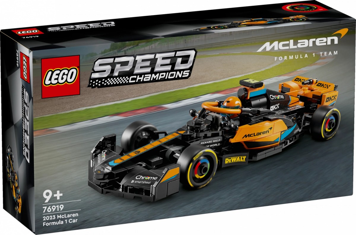 Blocks Speed Champions 76919 2023 McLaren Formula 1 Race Car 76919 (5702017583723) konstruktors