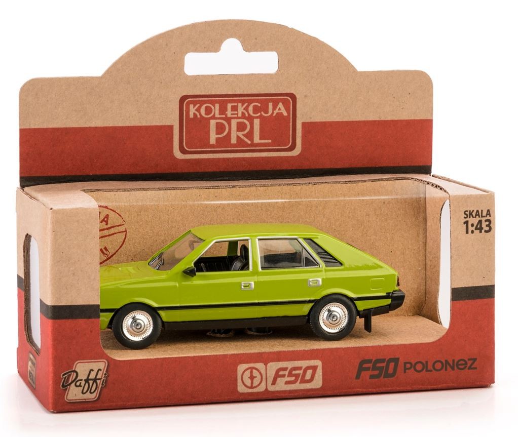Pojazd PRL FSO POLONEZ- Zielony K-580 (5905422115804) Rotaļu auto un modeļi