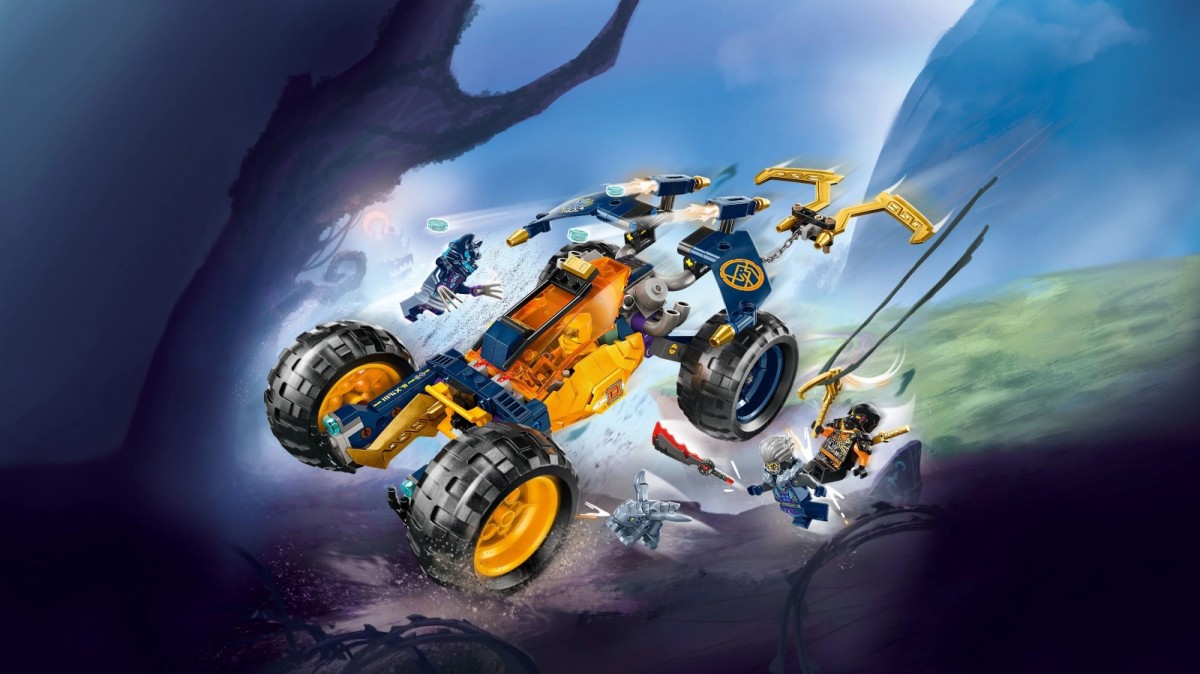 LEGO Ninjago 71811 Arins Ninja Off-Road Buggy Car 71811 (5702017584553) konstruktors