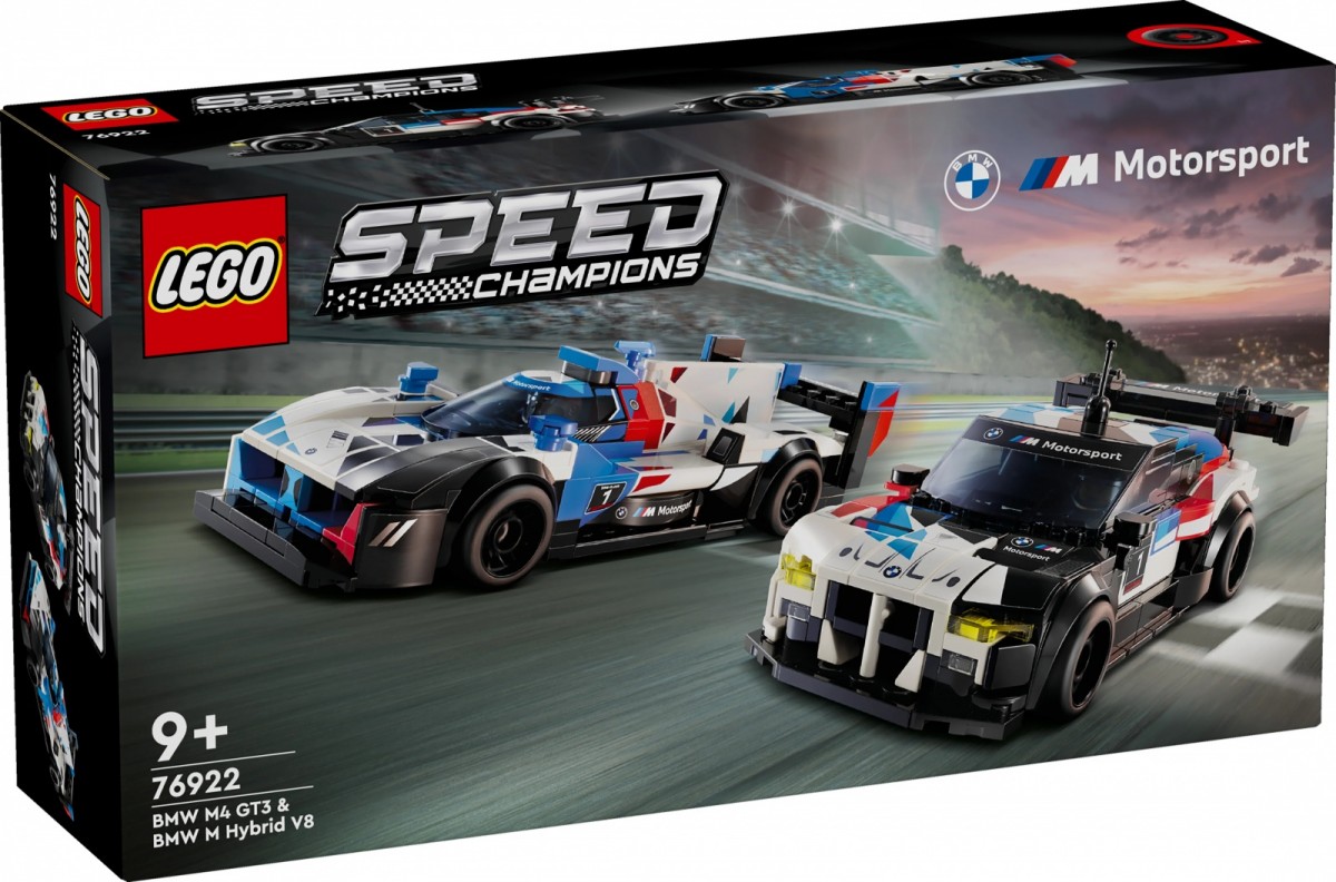 Blocks Speed Champions 76922 BMW M4 GT3 & BMW M Hybrid V8 76922 (5702017583754) konstruktors