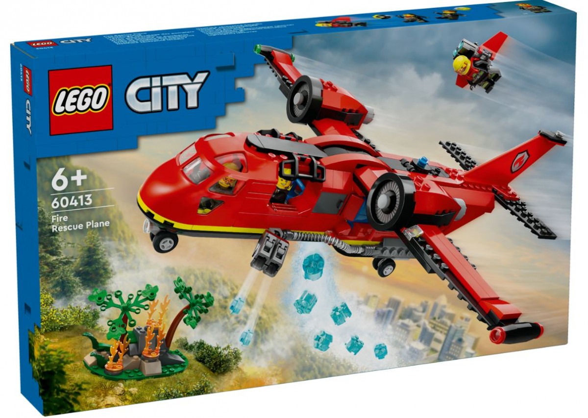 LEGO City 60413 Fire Rescue Plane LEGO konstruktors