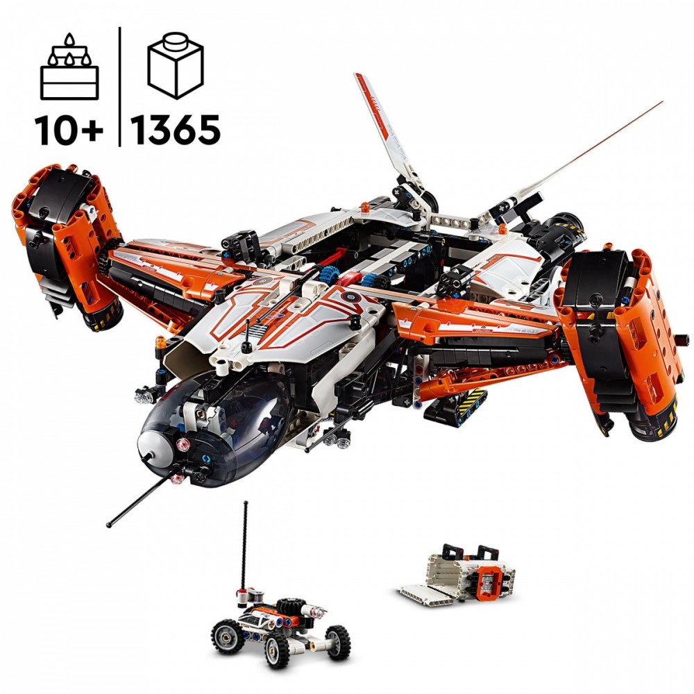 LEGO Technic 42181 VTOL Heavy Cargo Spaceship LT81 LEGO konstruktors