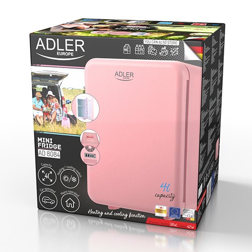 Mini cooler 4l AD 8084 pink