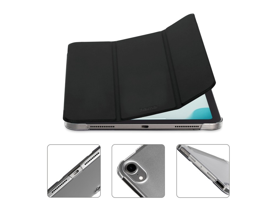 Tablet case fold clear iPad mini 8.3 2021 black 216452 (4047443461971) planšetdatora soma