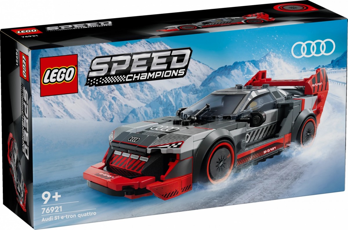 LEGO Speed Champions 76921 Audi S1 E-tron quattro Race Car LEGO konstruktors