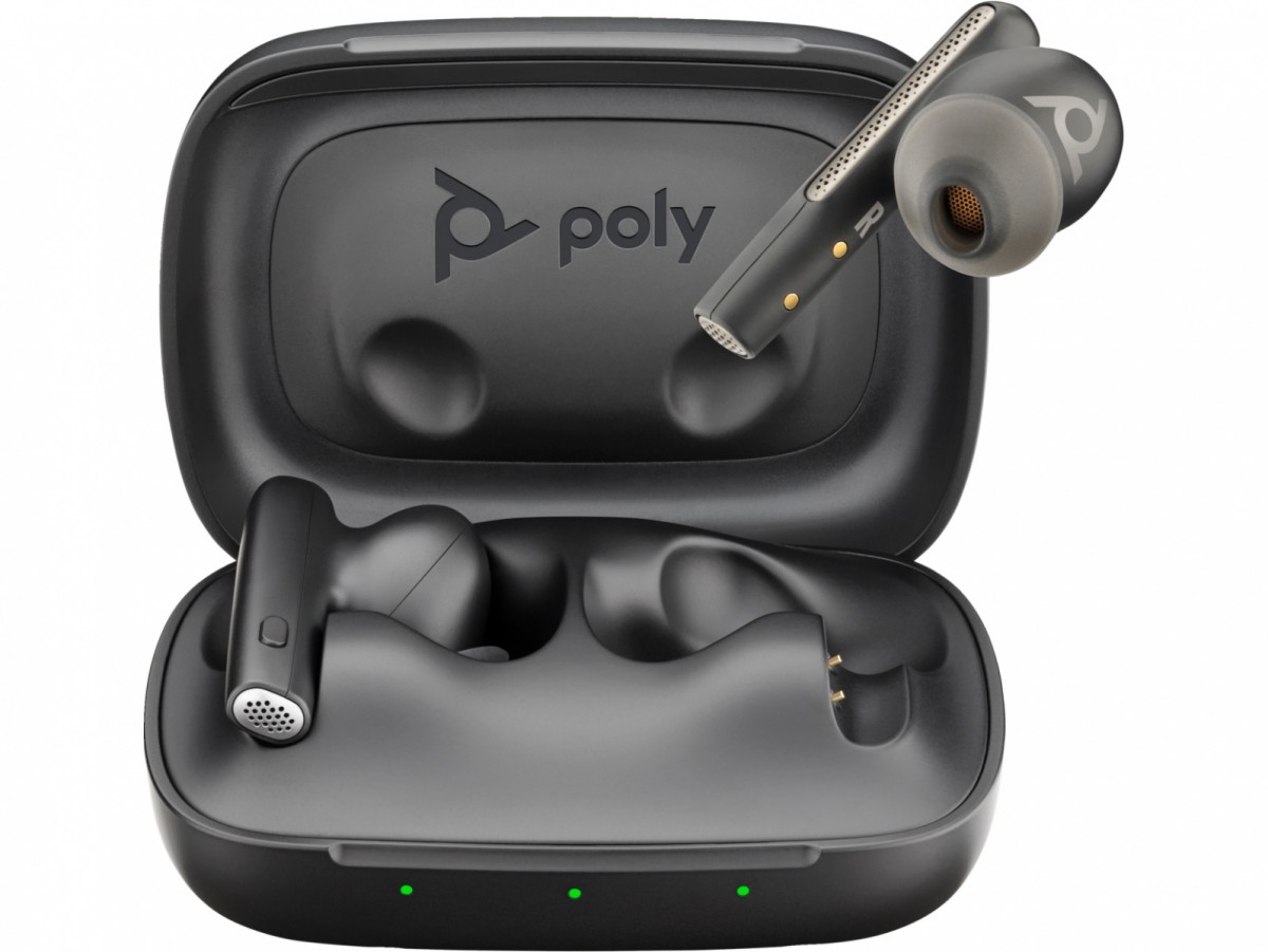 Earbuds Voyager Free 60 UC Carbon Black 7Y8H4A austiņas