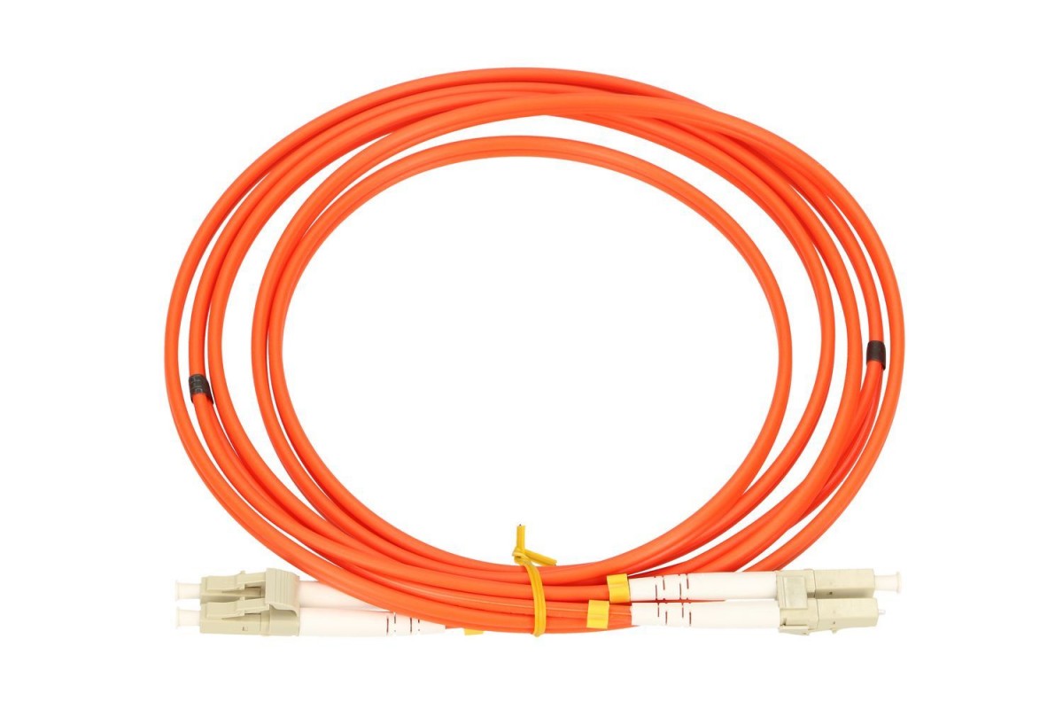 Extralink LC/UPC-LC/UPC 1m | Patchcord | Multi Mode, Duplex, 50/125um, 3mm, 1m