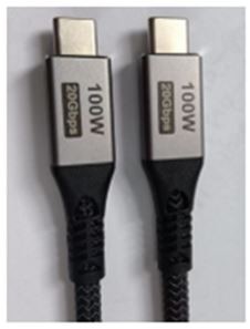 Gembird Premium USB-C 3.2 gen 2 20 Gbps 100W 1.5m PD USB kabelis