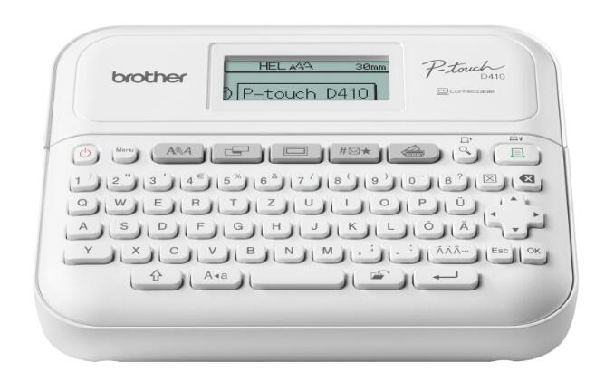 Brother P-Touch PT-D410 - labelmaker - B/W - thermal transfer uzlīmju printeris