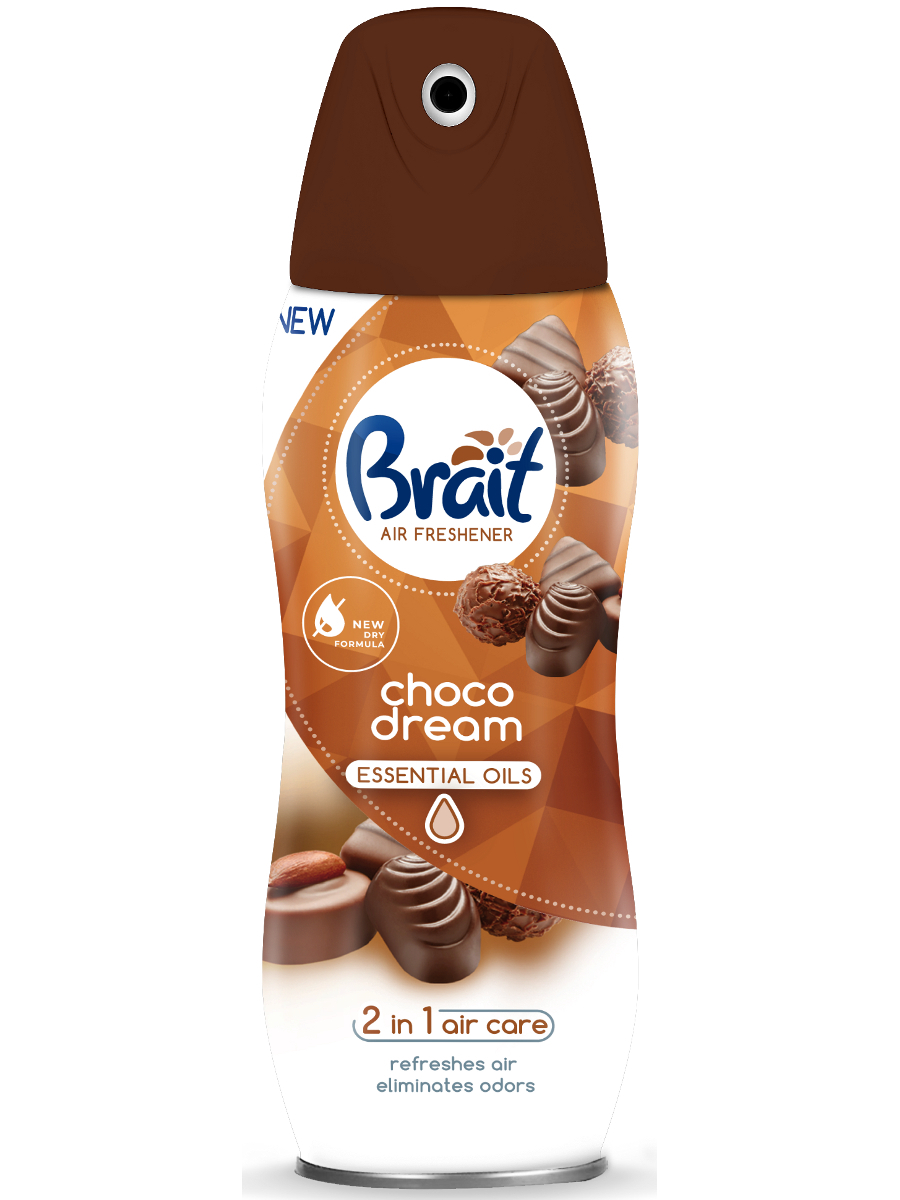 Gaisa atsvaidzinatajs 300ml Shape Brait Choco Dream Sadzīves ķīmija