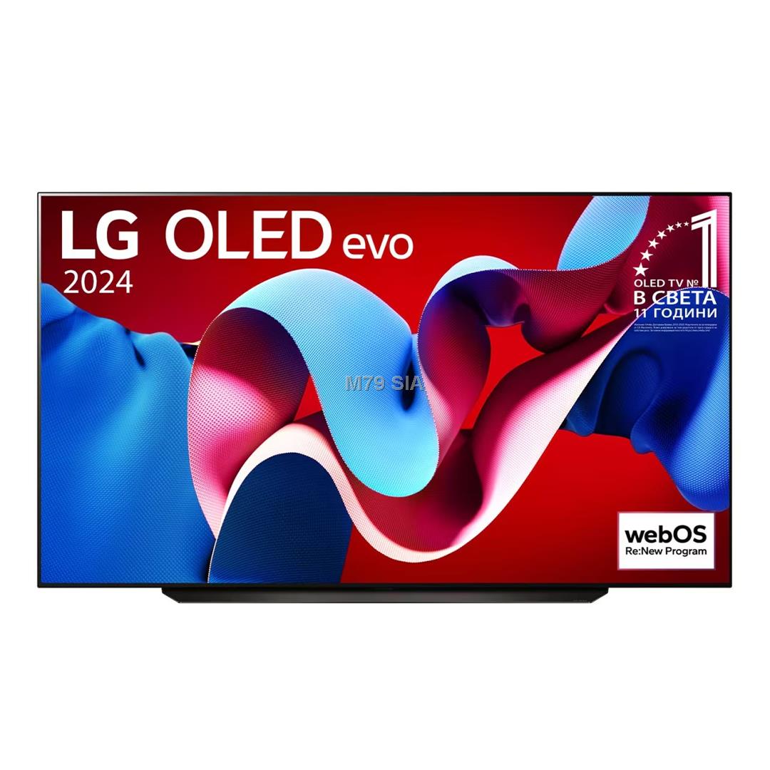 LG C4, 83'', 4K UHD, OLED, peleka - Televizors