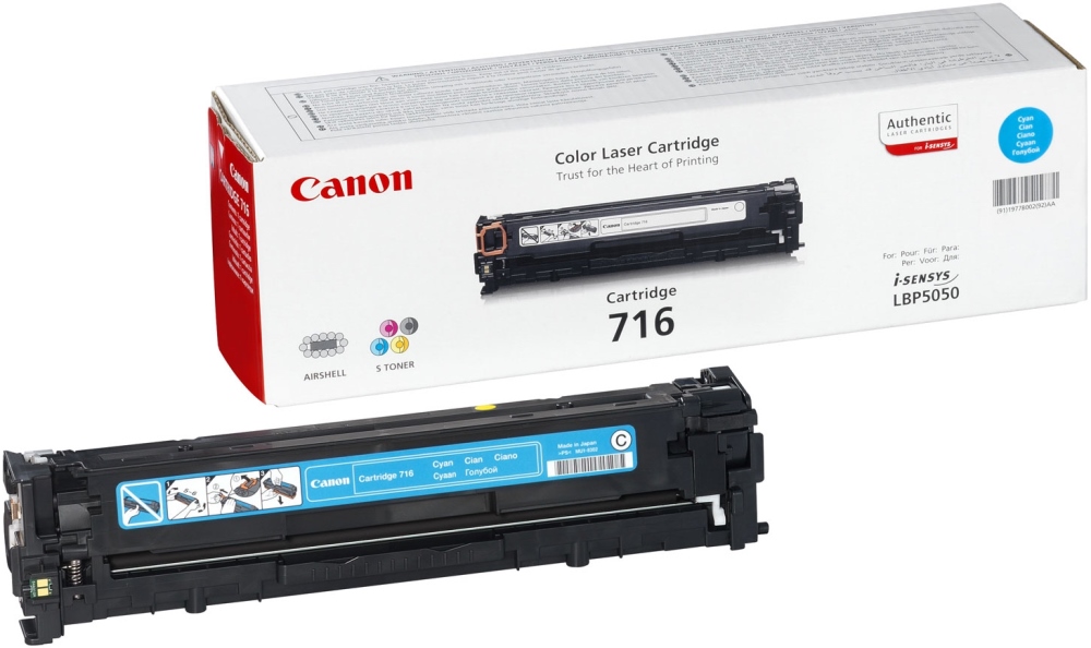 Canon 716 Toner Cyan toneris