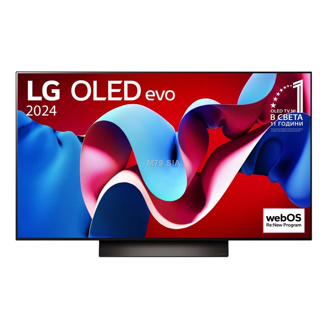 LG C4, 48'', 4K UHD, OLED, peleka- Televizors