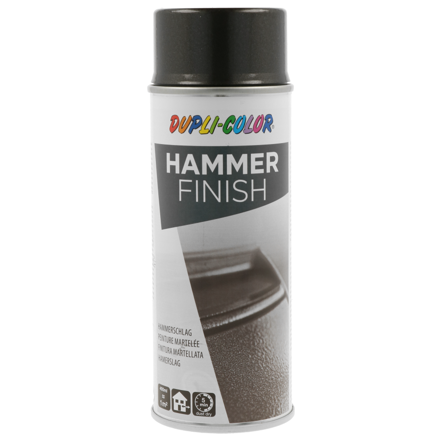 Aerosolkrasa DC Hammer 400ml antracits auto kopšanai