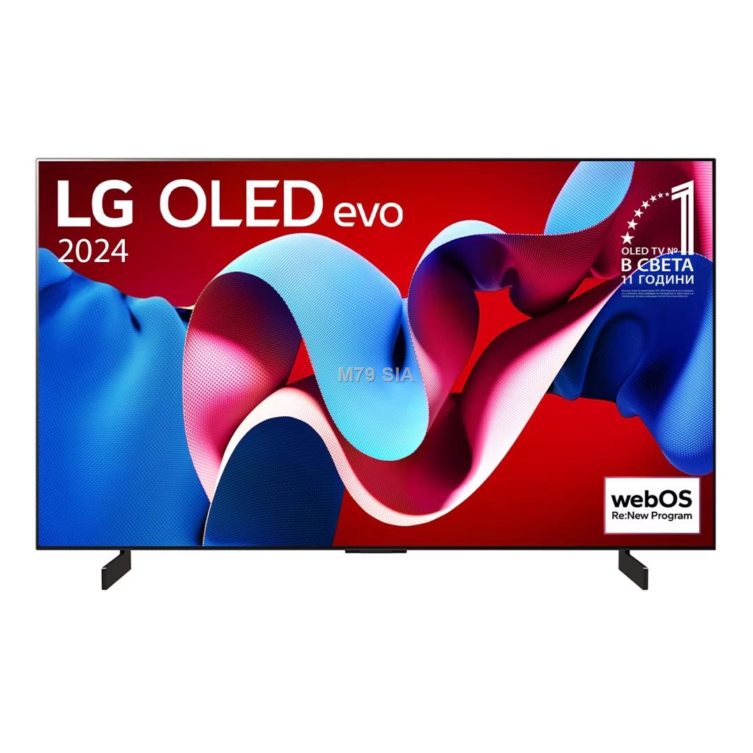 LG C4, 42'', 4K UHD, OLED, peleka- Televizors LED Televizors