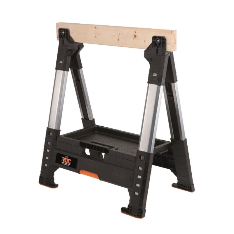 Stekis ar koka virsmu ROC Pro Gear Lumber Jack Sawhorse 71x69x82cm 7290112638564